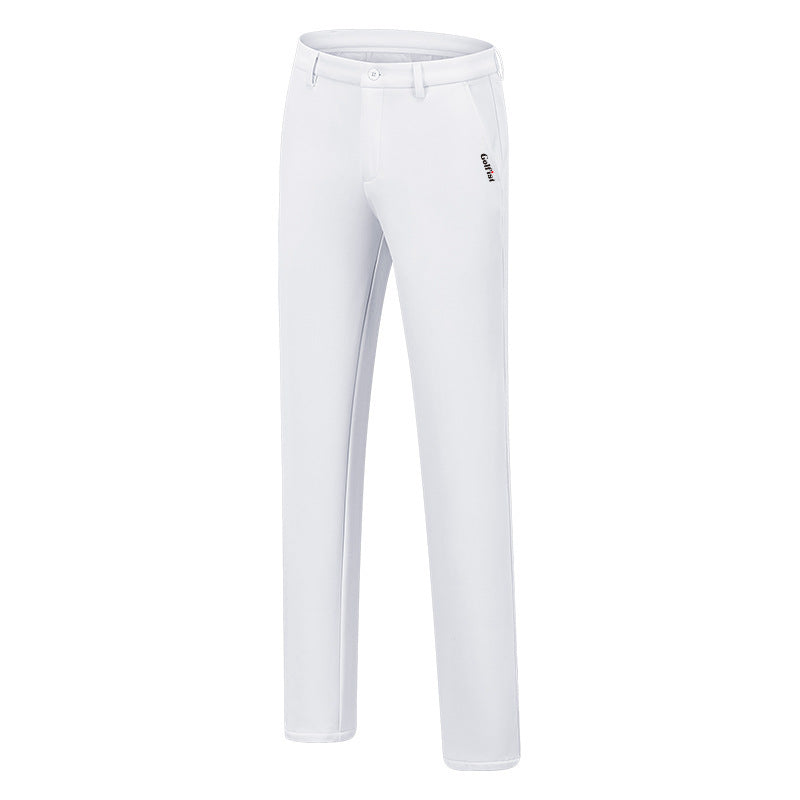 Golf Clothing Men's Autumn And Winter Fleece-lined Warm Trousers