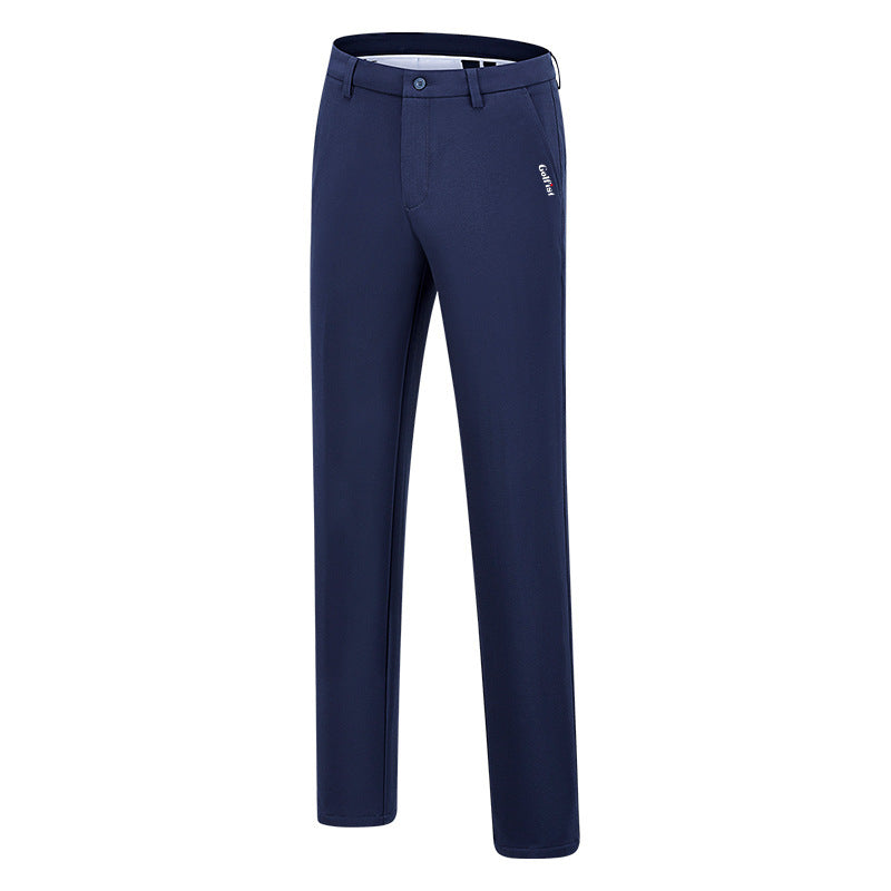 Golf Clothing Men's Autumn And Winter Fleece-lined Warm Trousers