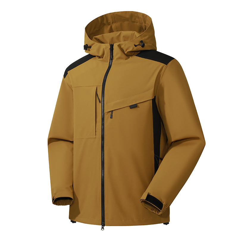 Waterproof Windproof Outdoor Shell Jacket Men And Women Same Style Jacket