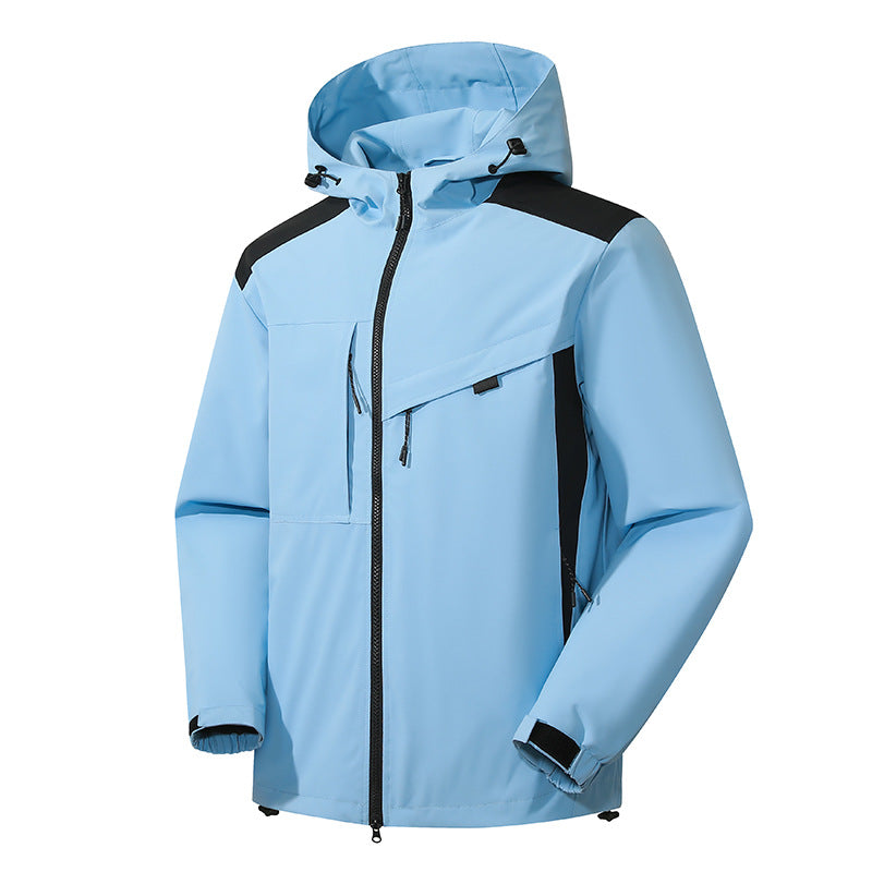 Waterproof Windproof Outdoor Shell Jacket Men And Women Same Style Jacket