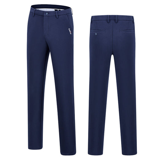 Golf Clothing Men's Autumn And Winter Fleece-lined Warm Trousers